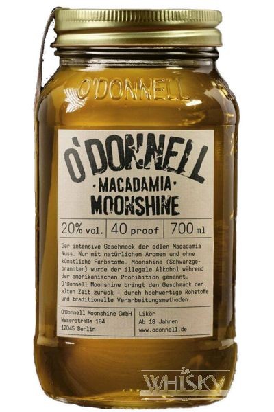 O&#039;Donnell Moonshine &quot;Macadamia&quot; Likör